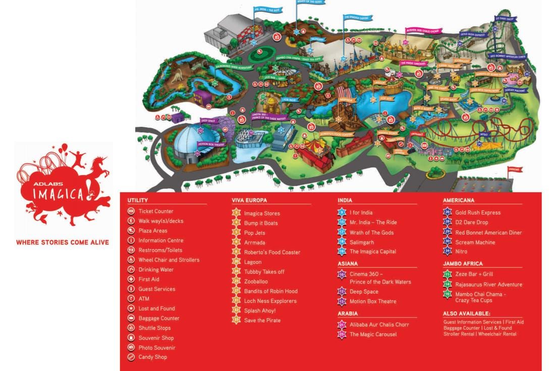 žemėlapis Imagica Mumbajus žemėlapyje