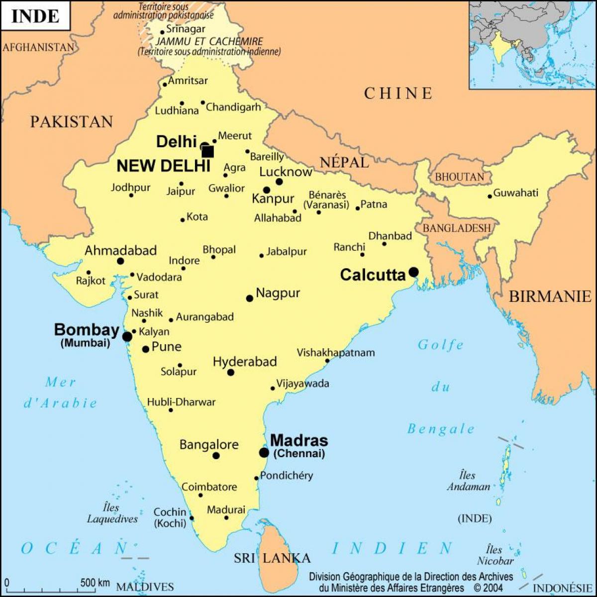 žemėlapis Bombėjus, indija