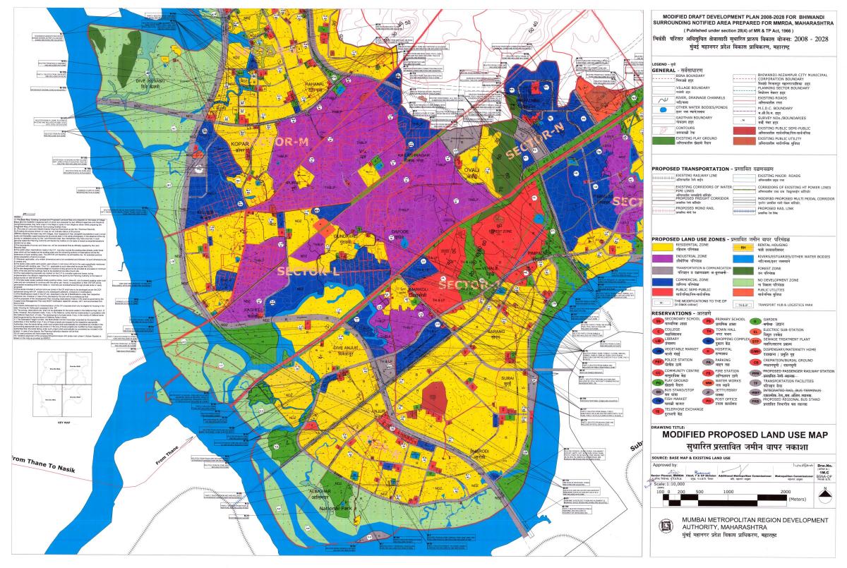 MMRDA zonos žemėlapį bhiwandi