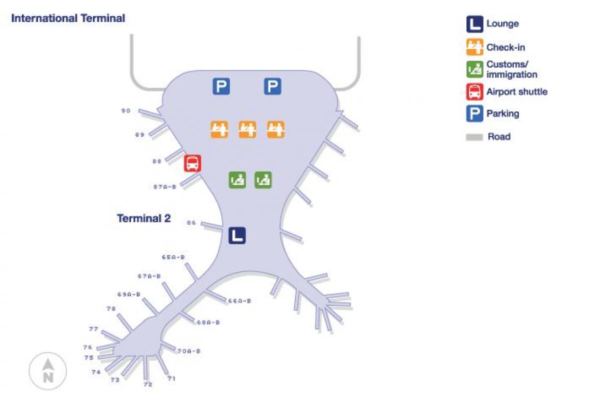 galinių 2 Mumbai airport žemėlapis