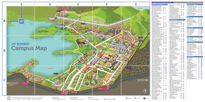 Joje Bombay campus žemėlapis