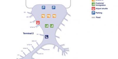Galinių 2 Mumbai airport žemėlapis